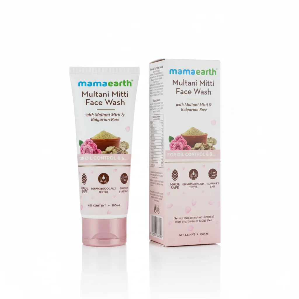 mama earth multani mitti face wash mama earth multani mitti face wash