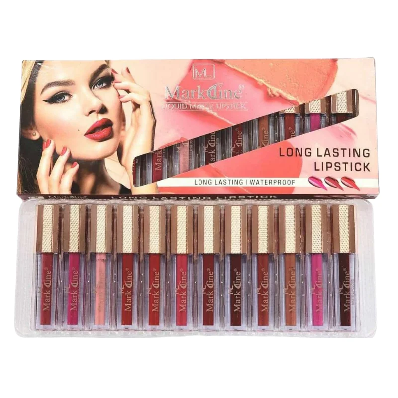 marktine liquid mate lipstick 699- 12pcs marktine liquid mate lipstick 699- 12pcs