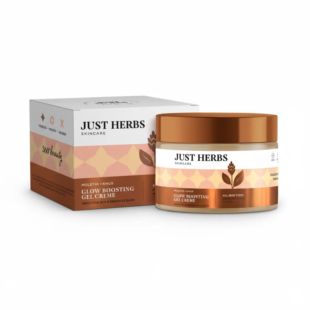 JUST HERBS GLOW BOASTING GEL CREAM575 - 385 MK JUST HERBS GLOW BOASTING GEL CREAM575 - 385 MK