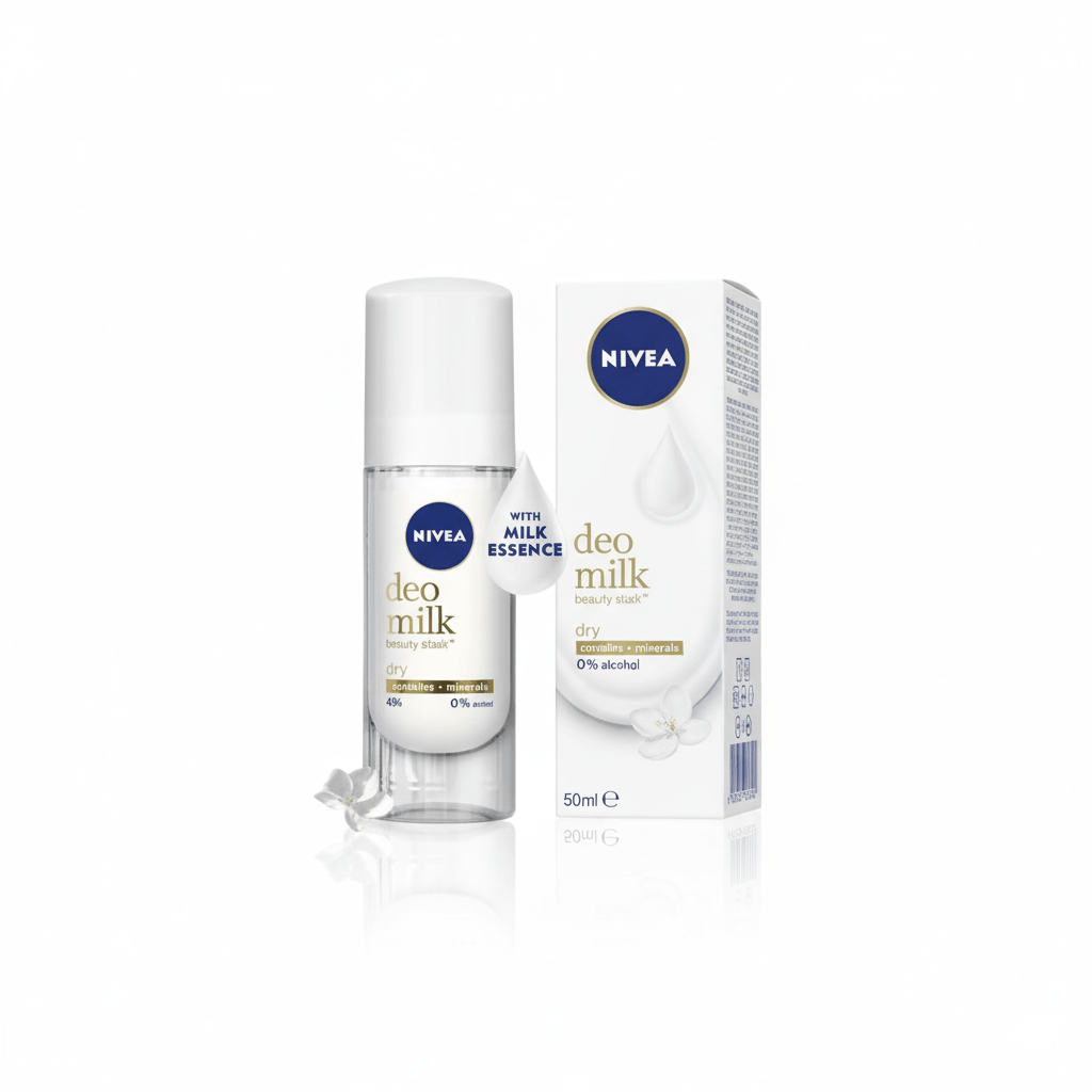 NIVEA DEO MILK 249 - 160 S NIVEA DEO MILK 249 - 160s