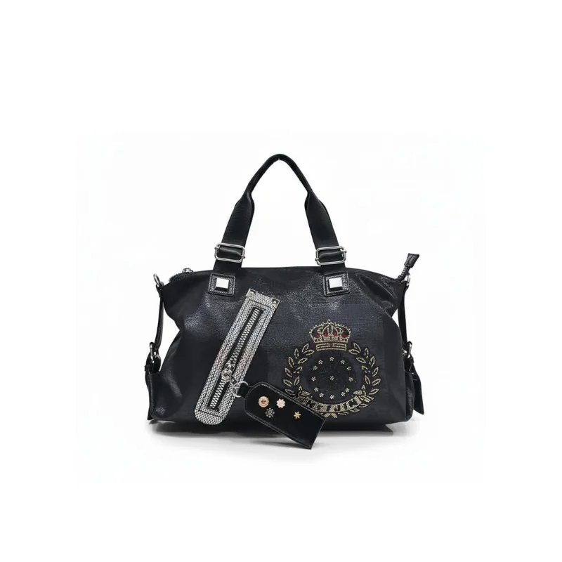 1350 SM (14) Women's "Glam Rock" Leather Satchel sm