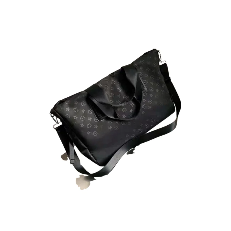 749 sm (10) Black Travel Duffle Bag