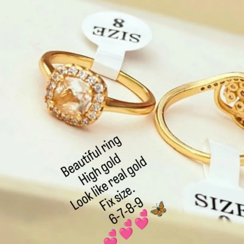 gj jewelry (73) Classic Cushion-Cut Halo Solitaire Ring